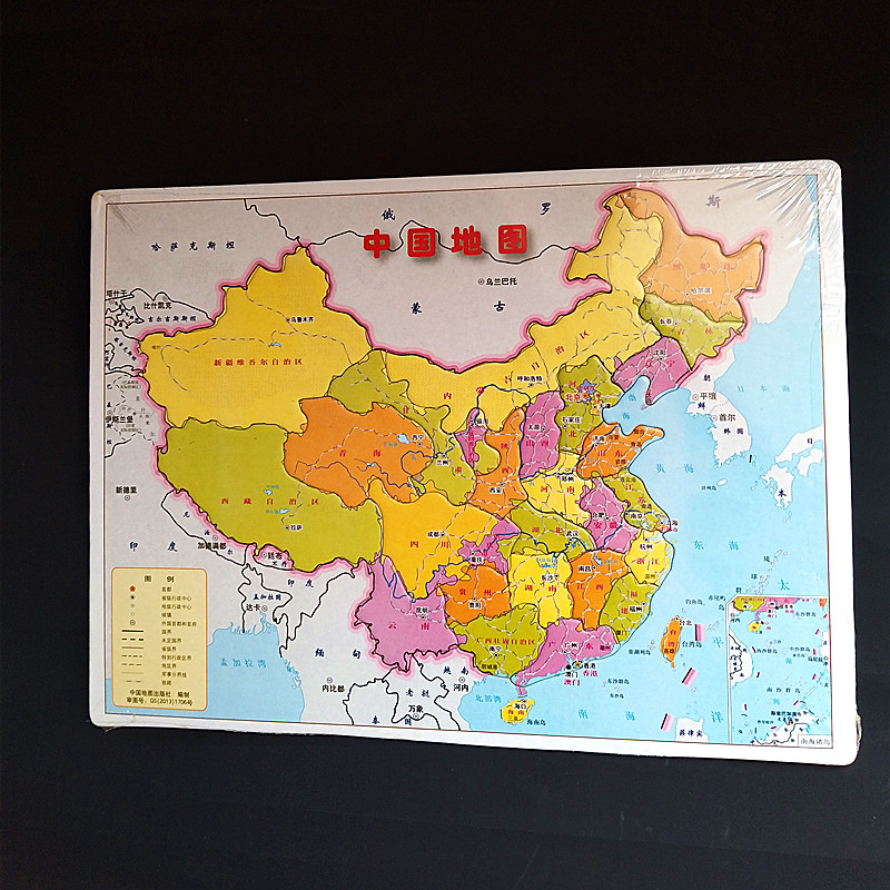 中国政区拼接模型